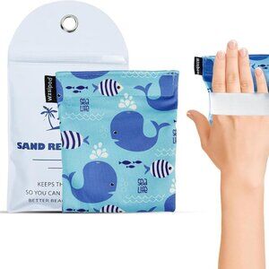 Beach Sand Removal Bag Beach Sand Remover Gentle Skin-Friendly & Talc-Free